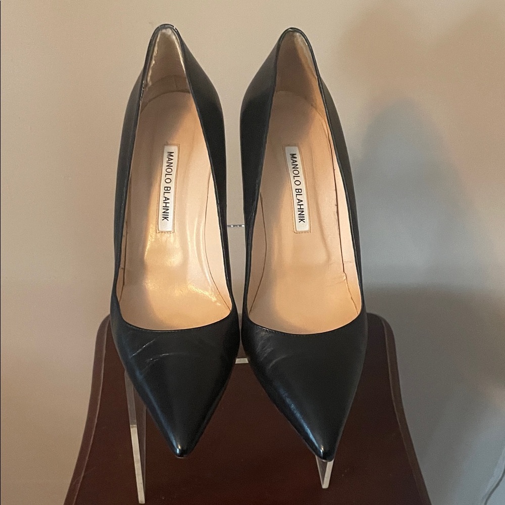 Manolo Blahnik Classic Black Heels